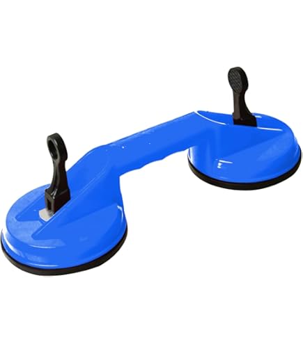 FGXY Heavy Duty Double Suction, Glass Suction Cup, Glass Lifter Glass Suckers Aluminium Suction Cup Professional Glass Puller Lifter Gripper For Moving Pulling Gripping Handling Materials