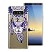 Produktbild CE-Link Samsung Galaxy Note 8 Hülle Weiche Silikon Transparent Handyhülle Durchsichtig Schutzhülle Rotierendem Ring Ultra Dünn Slim Backcover mit Fingerhalterung Ständer Silicone TPU Bumper Crystal Kirstall Klar Clear Handy Tasche Schale Etui Weich Handytasche Kreative Motiv Muster für Galaxy Note 8 Case Cover - Blue Wind Chimes