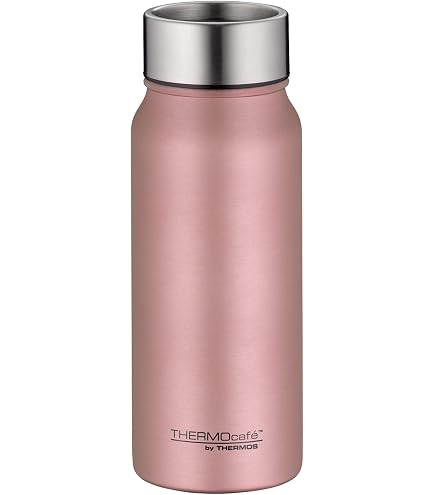 Gobelet Isotherme Thermos 350 Ml - Acier Inoxydable Mat Gris - TC Thermobecher - Neuf