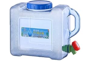 Umikk Recipiente de Agua de Camping de 5 l ~ 22 l, Recipiente de Agua con Grifo, Recipiente de Agua portátil para Camping, Tanque de Agua con Asas, Recipiente de Agua sin BPA
