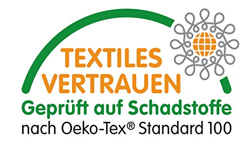 Satinbettwäsche 135×200 cm 100% Baumwolle Design „Quadrum Blue“ verschiedene Größen (135×200 cm) - 6