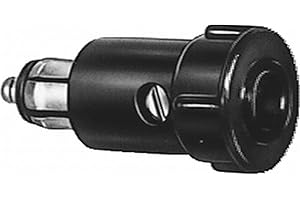 HELLA Conector - 1polos - Conector: contacto roscado - Plástico - negro - DIN / ISO: 4165 - Blister - Cant.: 1 - 8JA 002 262-003