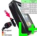 Produktbild LK30L PLUS Universal bis ca 6"/15,24cm Wetterfeste Tasche Schnellspanner Halterung zB f. Smartphone: Apple iPhone 7 Plus 6S Plus Samsung Galaxy S8 Plus S7 edge S6 Plus Note 6 Google Pixel XL Akkupack