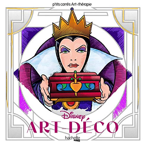 Télécharger Les carrés d'Art Thérapie Disney Art déco Francais PDF