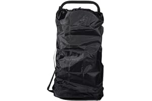 DAUERHAFT Stroller Bag Oxford Baby Infant Travel Car Bag, Buggy Travel Bag Stroller Transport Carry Cover for Storage Baby Strollers, Pushchairs(Black)