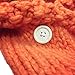 Tonsee® Winter Wool Knitted Fox Hats Baby Girls Shawls Hooded Cowl Beanie Caps (Orange)
