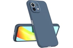 Longstong Funda Compatible con Xiaomi MI 11 Lite / 11 Lite 5G / 11 Lite 5G NE (6.55"), Delgada Antigolpes Personalizada Diseño Minimalista - Lavanda Gris