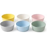 Ikea 204.613.78 Plank 6 Pack Plastic Bowl Plate Multicolor Pastel