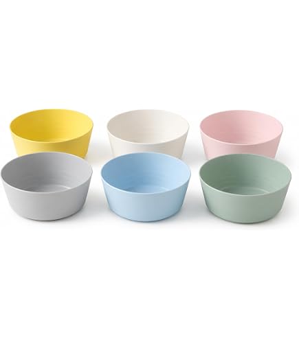 IKEA 6-er Set Schüsseln KALAS Schalen aus Polypropylen