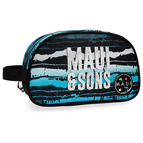 Neceser dos compartimentos adaptable a trolley Maui Waves