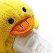 Sanwood Baby Animal Holder Storage Bag Pouch Cover for Milk Bottle (Duck)