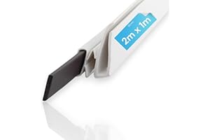 DL-pro Juego de juntas universales para puertas, 200 x 100 cm, con junta de goma, para atornillar en nevera-congelador