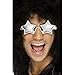 Produktbild Party Sternenbrille Rock Star Spaßbrille silber Elton John Partybrille Sterne Sternen Brille Karnevalskostüme Zubehör Schlagerparty Accessoire Stern Faschingsbrille