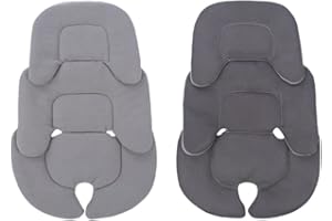 HERO-S Baby Stroller Cushion Infant Car for Seat Insert for Head Body Support Pillow Pram Thermal Mattress Mesh Breathable Liner Mat Neck for Protection Pad for Newborn Toddler Shower Gifts stroller liner