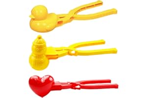 AMZLORD Bento-Zubehör, DIY-Schneeball-Maker, Reisbällchenform mit Griff, Winter-Schneespielzeug, niedlicher Tier-Reisformer for Kinder und Erwachsene