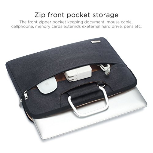 DOMISO Wasserdicht H  lle Carry Tasche Schultertasche f  r 14 zoll Laptops   13 5  Microsoft Surface Book   14  Lenovo Flex 4   6   14  HP 14   14  AS