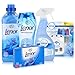 Produktbild Lenor & Febreze Aprilfrisch Set - Für duftende Aprilfrische im ganzen Haus - Bestehend aus Textilerfrischer, Weichspüler, Trocknertücher, Unstoppables Wäscheparfüm und 3Volution Starterset