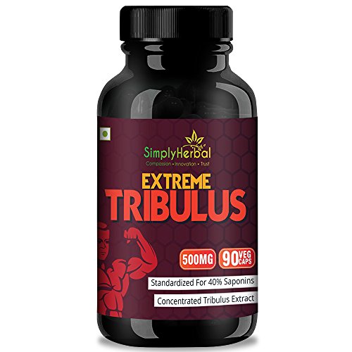 Simply Herbal 1000 Mg Extreme Tribulus Terrestris Veg Capsules - 90 Count