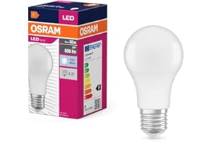 OSRAM LED Star Value Classic A60 Żarówka LED do gniazda E27, kształt gruszki, FR 806 lumenów, chłodna biel (4000K), zamiennik konwencjonalnych żarówek 60W, bez możliwości ściemniania