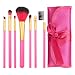 Makeup Brushes 7pcs/set+1pc Cosmetic Holder, Transer® Girls Makeup Brush Set Women Professional Made-up Brush for Girls Cosmetic Toiletries Kits Cosmetics Tools Case/ Box (Hot Pink)