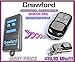Produktbild CRAWFORD T433-4 Kompatibel Handsender, 433.92Mhz rolling code keyfob