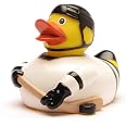 Goldene Badeente Mit Schlüsselanhänger – Lustiges Sammlerstück & Geschenk-Idee
