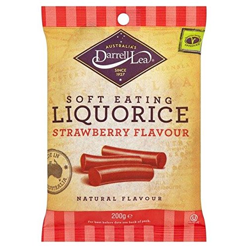 Preisvergleich Produktbild Darrell Lea Strawberry Liquorice 200g