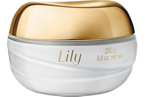 O Boticario Lily Essence Cream Satin Body Moisturizer [Lily Creme Acetinado Hidratante Corporal] 250g by O Boticario