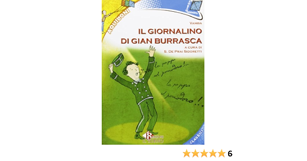 Il giornalino di Gianburrasca : Vamba: Libri - Amazon
