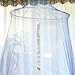 Netting Bed Canopy Round Mosquito Net (Blue) / Romance and Elegance Adder to Your Room and Skin Protector from Pesky Flying Insects