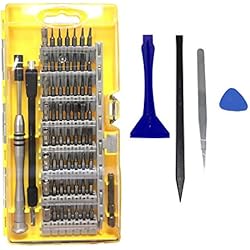 TedGem 64 en 1 Destornilladores de Precisión, Magnética Destornillador Set, kit de destornilladores herramienta de reparación profesional para dispositivos electrónicos, ordenadores y iPhone