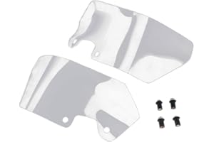ALMENCLA Deflettori di Vento Parabrezza di Plastica per R 1200 GS 2004-2012. Auto - Chiaro