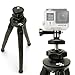 Produktbild Optix Pro Groß Ultraflexibles Dreibeinstativ mit Halter Halterung Stativadapter für GoPro - Schwarz