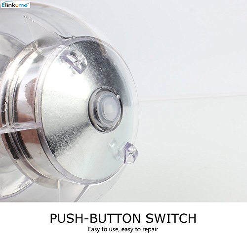 ELINKUME Solar Wasserdicht Schwimmende LED Farbwechsel RGB Ball Lampe für den Garten, Baum,Teich Swimming Pool - 3