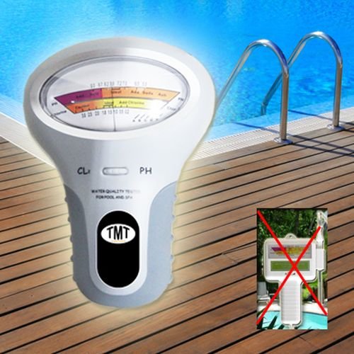 Chlormessgerät PH Messgerät Messer Meter für Pool, Spa, Schwimmbad PH102 Chlor CL1 - 4