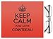 Produktbild Rot Keep Calm und Love Cointreau Objektiv Reinigungstuch Farbe 2338