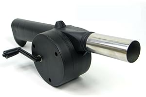 LUCKDUCK HOME SERIES Wind Up BBQ Hand Crank Fan Blower Flame Fire Starter Outdoor Cooking Ventilator