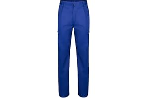 Velilla 345 - Pantalon multipoches (taille 44) couleur bleu