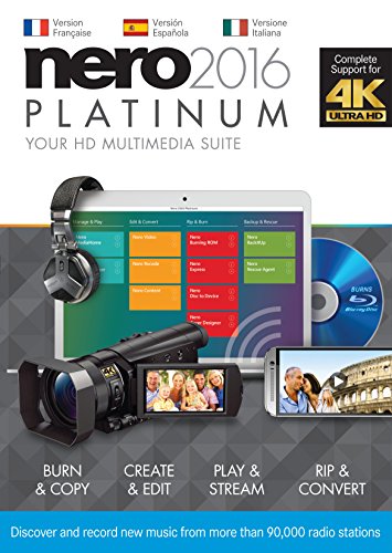 Nero 2016 Platinum - Software De Grabaci n Nero 2016 Platinum - Software De Grabaci n