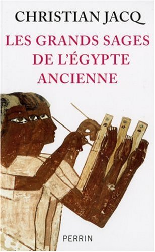 couverture de : Les grands sages de l'Egypte ancienne