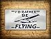 Produktbild Fhdang Decor I‘d Rather Be Flying Nummernschild Cessna Pilot Aviation Airplane Auto Tag Aircraft Propeller Airline Flight