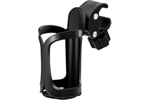 RAPIDBOK Portabevande per Bicicletta, Alluminio Porta Borraccia Bici, Portabottiglie con Rotazione a 360 Gradi per Biciclette, Mountain Bike, Passeggini e Sedie a Rotelle