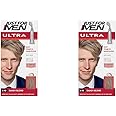 Just For Men Ultra Sandy Blonde Hair Colour Dye, No Mix Comb-In Applicator to Comb Away The Greys, Ammonia & Peroxide Free – A10 (Pack of 2)