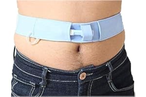 WLXW Catéter De Diálisis Peritoneal con Catéter Fijador Cinturón De Cintura Cinturón De Protección Abdominal Accesorios De Hospital Cinturón De Tubo Peritoneal para Pacientes Hospitalizados,M