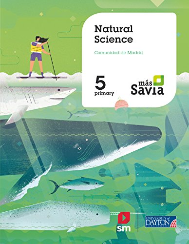 Natural science 5 Primary Más Savia Pupil's Book Madrid