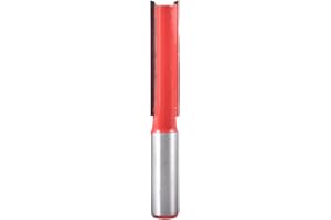 KATUR Langer gerader Fräser, Bündig geschnittener Fräser mit 1/2 Zoll Schaft, Holzfräser (1/2" Schaft, 1/2" Breite, 2"Tiefe)