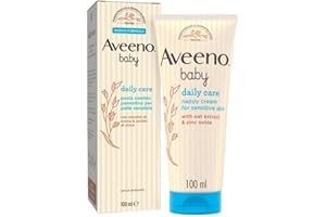 Aveeno Baby Daily Care Pasta Change Windel, Creme für Windelwechsel für Babys und Kinder, Creme Zinkoxid und Haferextrakt schützend für sofortige Linderung, 100 ml