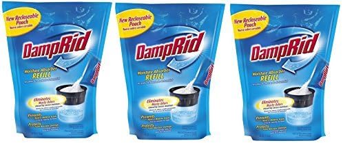 Damprid Fg30k Moisture Absorber Refill, 42-ounce (3 Pack) by DAMPRID