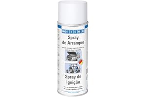 WEICON Spray de Arranque | 400 ml | Para motores diesel y de gasolina | Transparente