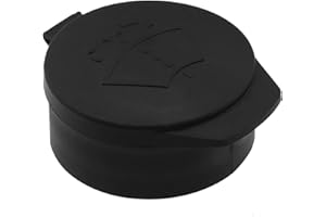 SG Store Windschutzscheibe Wasserflasche Abdeckung Ersatz 113102800A Kompatibel mit Tesla Model 3/Y Modell X/S Auto Scheibenwaschanlage Flaschenverschluss Schwarz